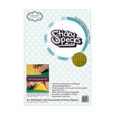 Creative Expressions Sticky Specks Adhesive Sheet A5